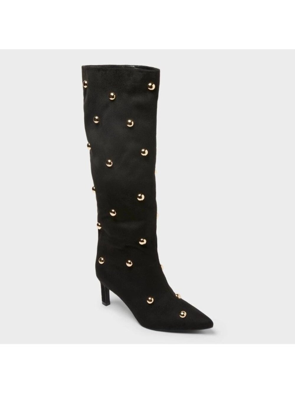 Women’s Justice Boots with Memory Foam Insole 7 – a New Day™ Jet Black